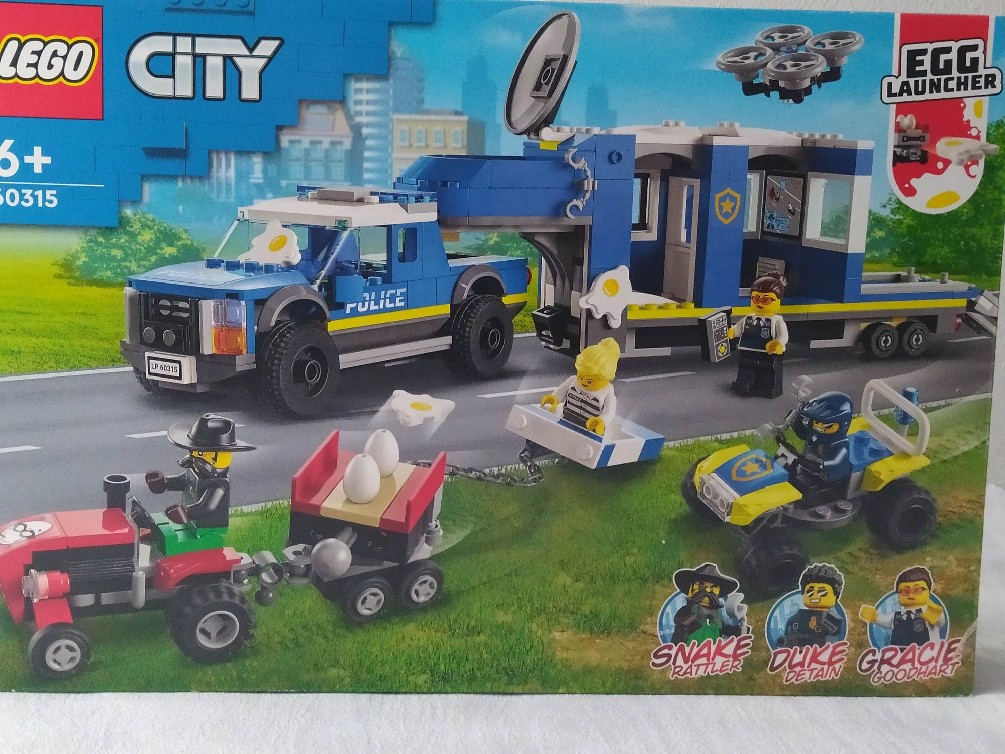 LEGO City, Mobilne centrum dowodzenia policji, stan Bardzo Dobry