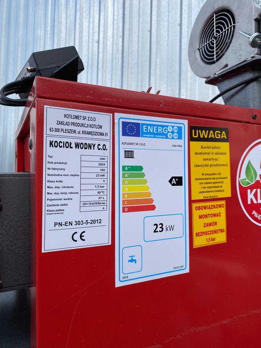 kotły kocioł NA DREWNO WĘGIEL piec 23kw do 170m2 DOSTAWA 0ZŁ PIECE