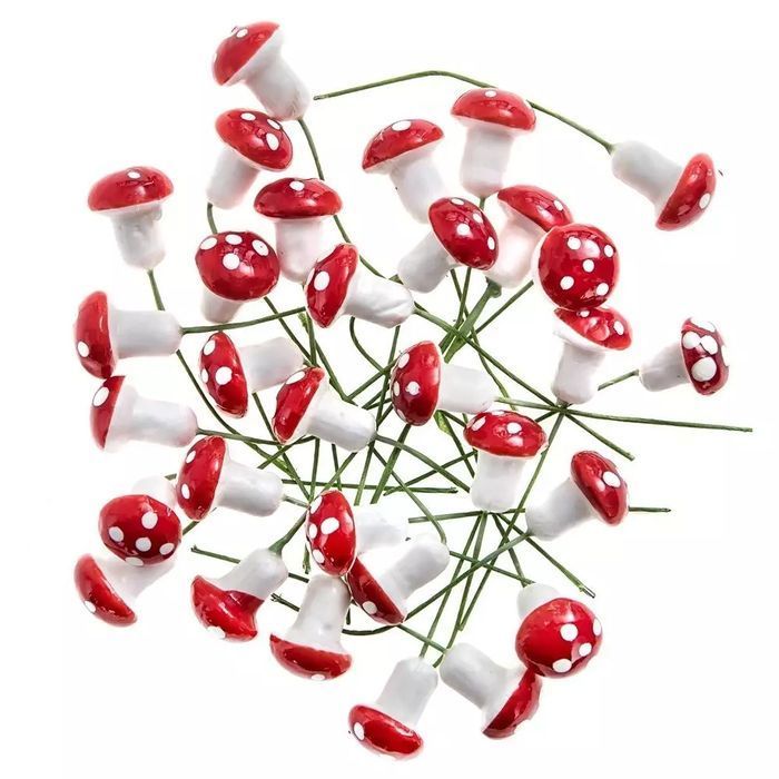 Muchomorki na druciku 30szt. Dalprint