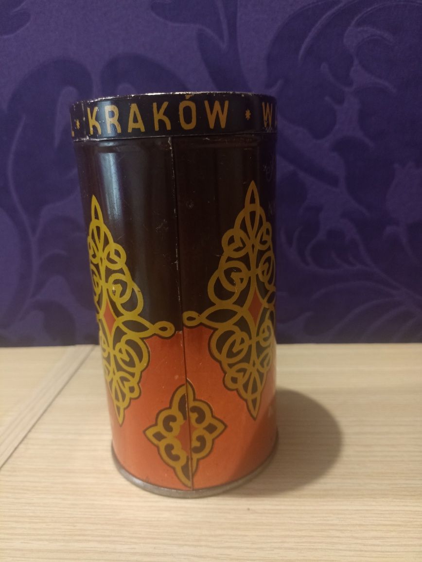 Stara puszka z czasów PRL-U, Kakao Naturalne, Wawel Kraków