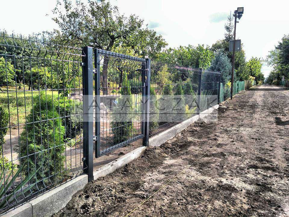 Panel siatkowy ogrodzeniowy Panele systemowe Ogrodzenie Panelowe 1,23m