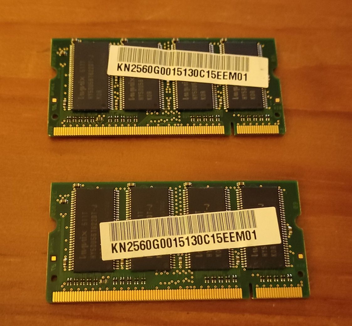 RAM 2x256MB DDR PC2700S 333MHz CL2