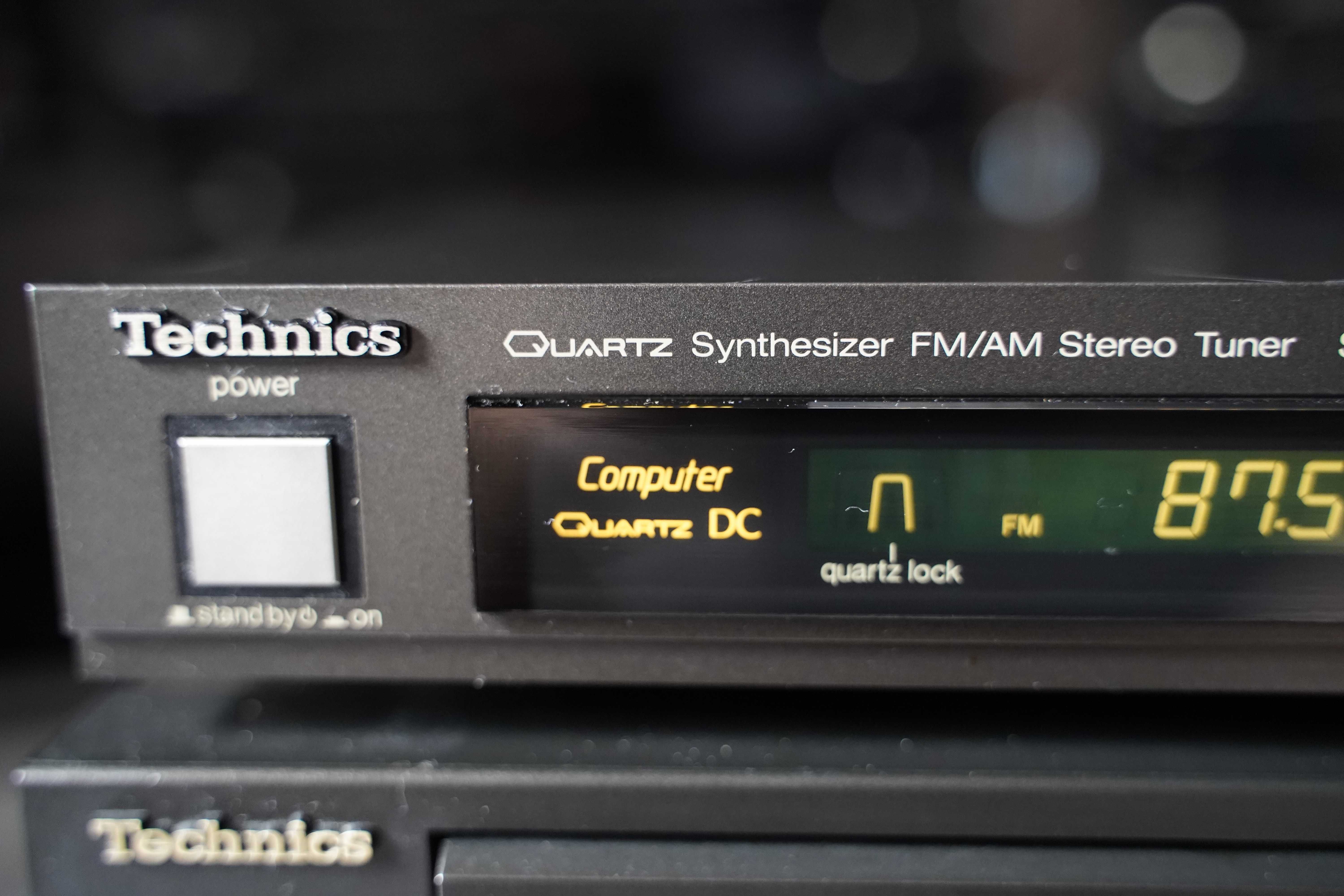 Tuner Technics ST 3-cyfrowa synteza częstotliwości sterowana kwarcem