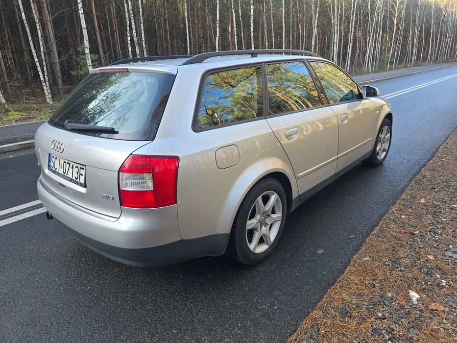 Audi A4 Avant B6 małyszowka 2.0 benzyna MPI Gaz LPG zadbana niwe opony zimowe