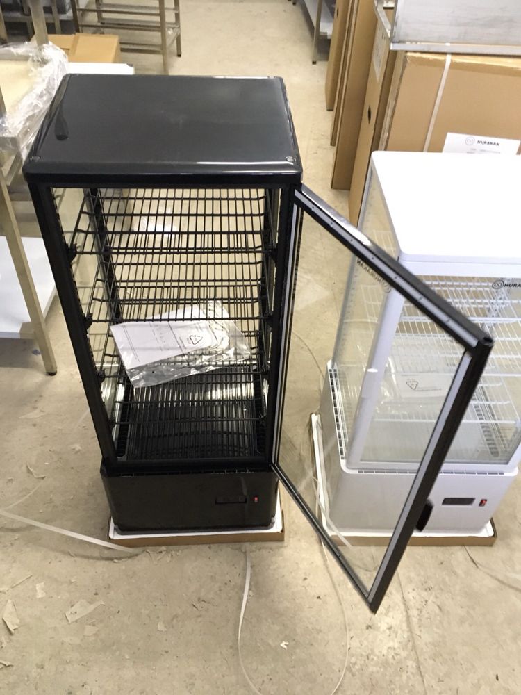 Вітрина холодильна 4 полки Hurakan UPD98B BLACK