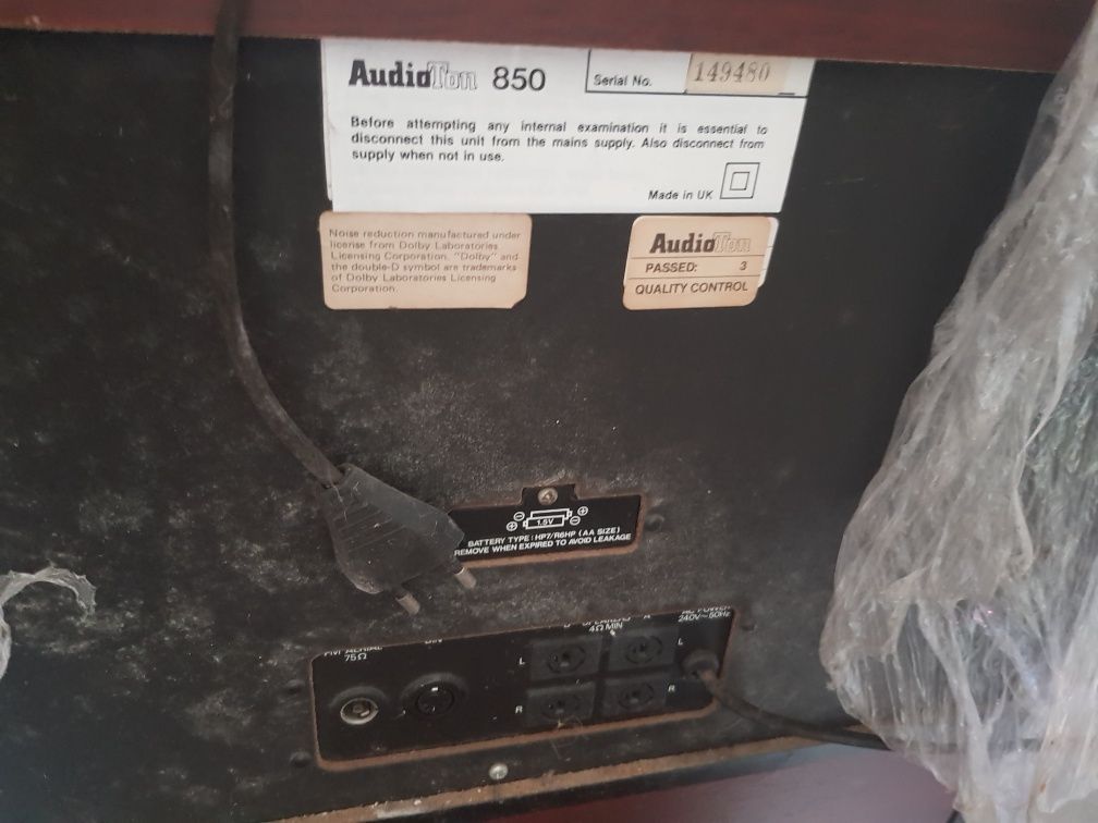 Audio Ton 850 gramafon + Philips Stereo 807