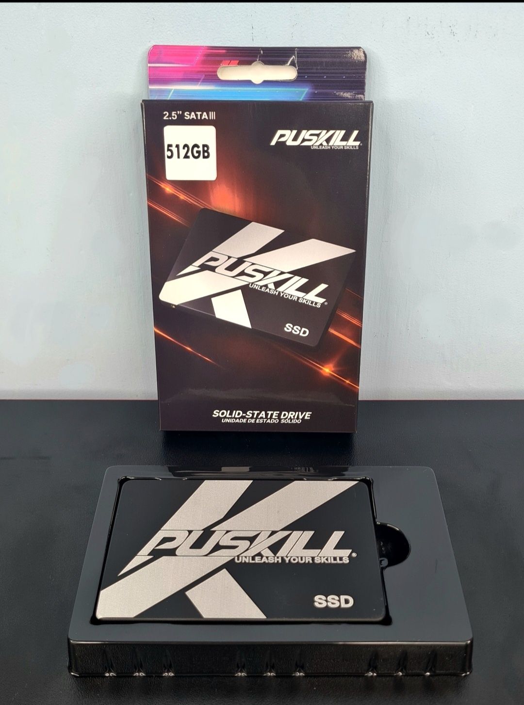 SSD SATA3 2.5" 512gb Puskill (ССД для ПК та ноутбука)