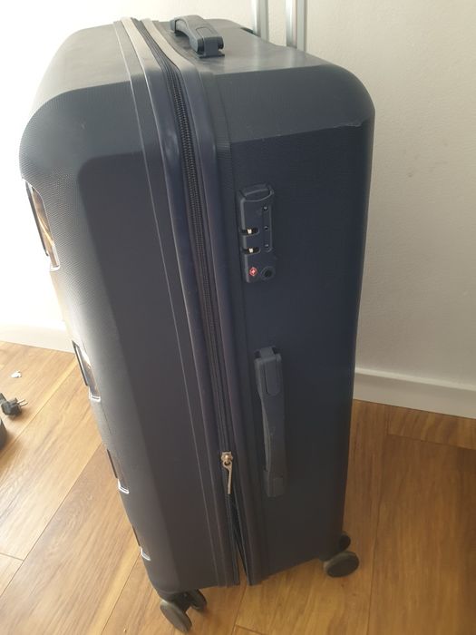 Linea walizka 75 cm  duza granatowa