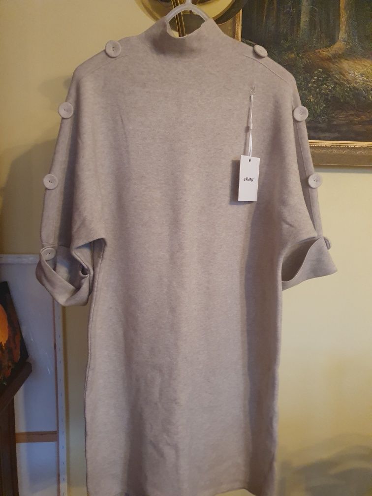 Piękna sukienka elegancka r 46