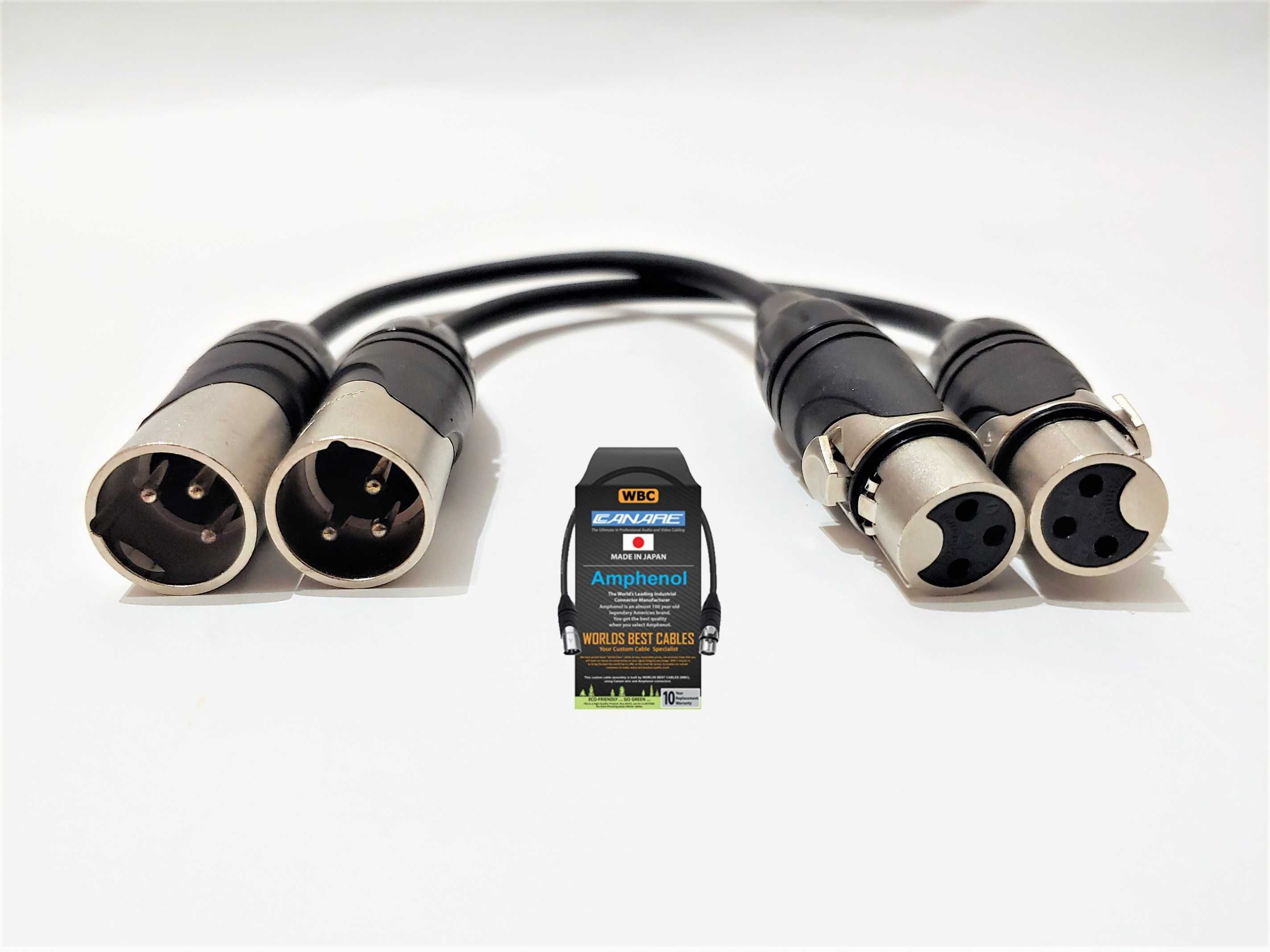 Кабелі міжблочні XLR 3-pin - StraightWire PYST, WBC, Monoprice