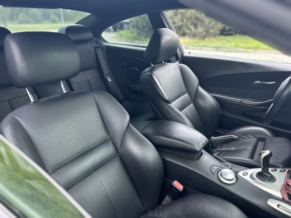 BMW M6 e63 Coupe S85 SMG 2007 Legenda! Zamiana