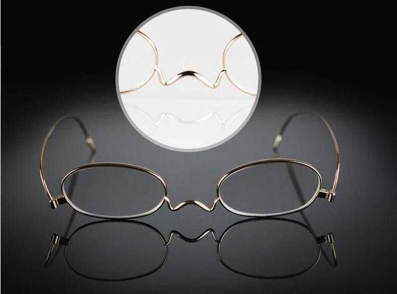 Сверхлегкие Ретро очки из Титана Унисекс  Титан от +1.0 до +4.0