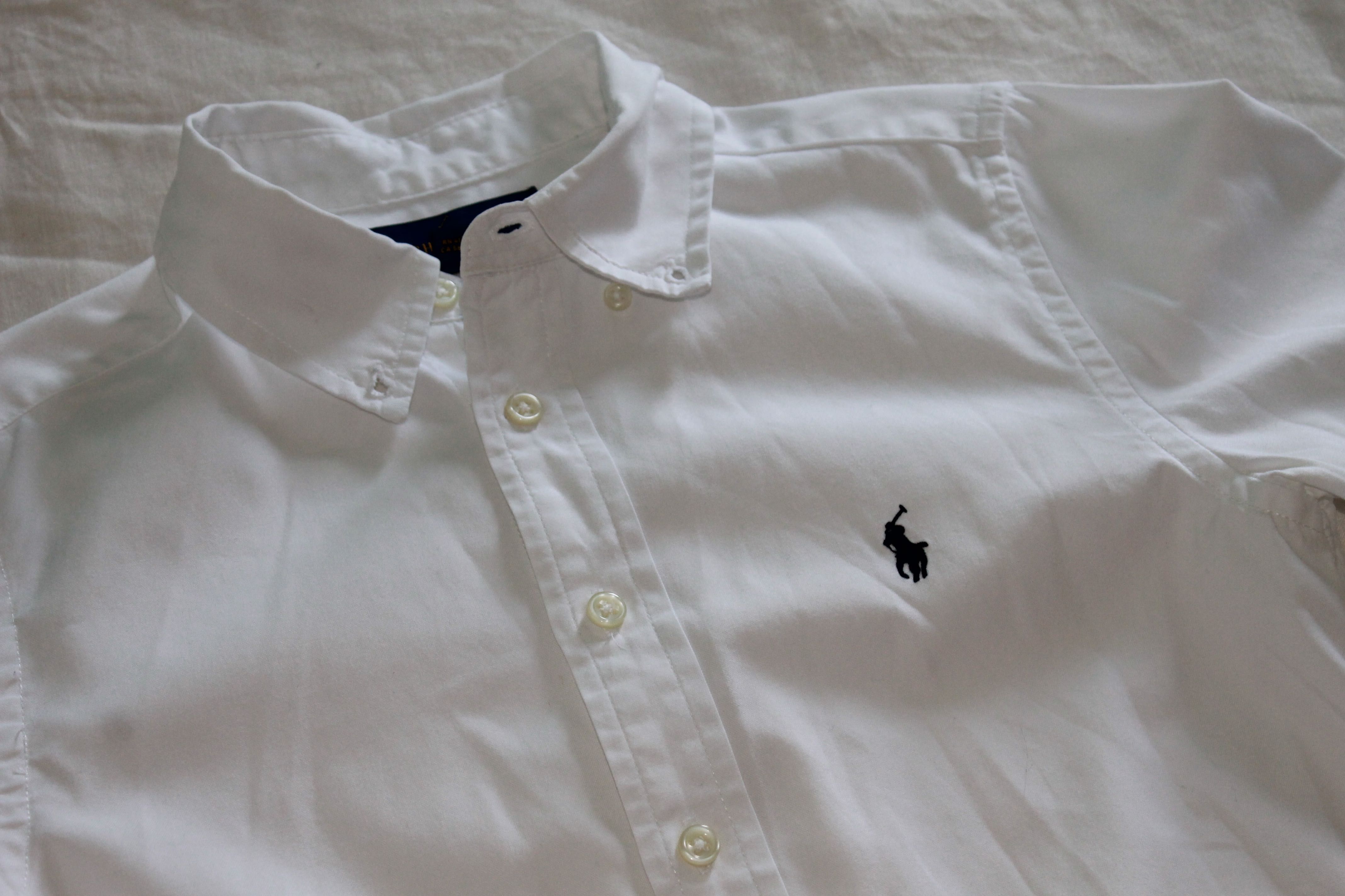 Camisa branca Ralph Lauren