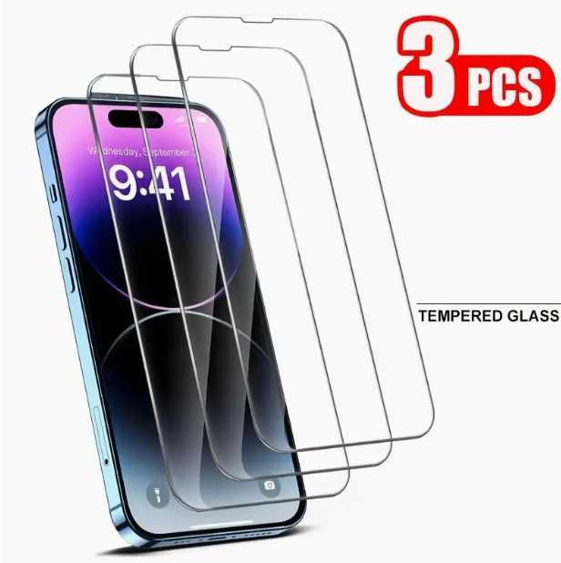 Pack de 3 PELÍCULAS de vidro temperado NOVAS para IPHONE 11