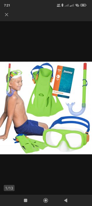 Zestaw do nurkowania dla dzieci bestway