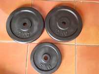 25 kgs  discos de musculação
