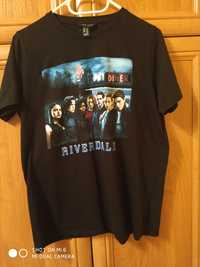Koszulka czarna z krótkim rękawem Riverdale