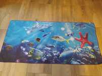Ręcznik sportowy plażowy 140x70 cm ocen rybki