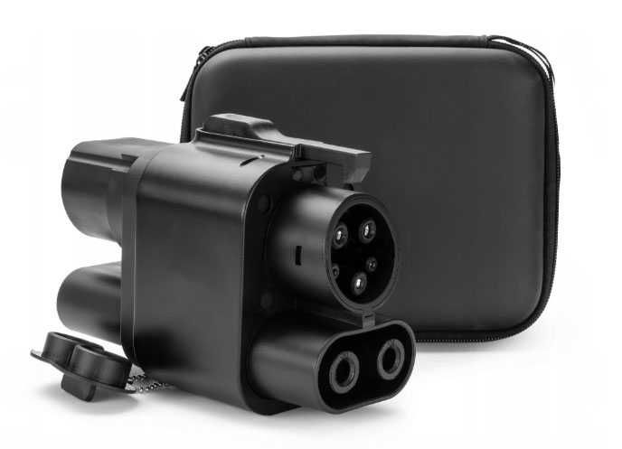 Adapter CCS2-CCS1 dla aut z USA,KANADY - ładowanie DC na stacjach w PL