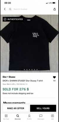 Футболка DIOR X SHAWN STUSSY Dior Stussy