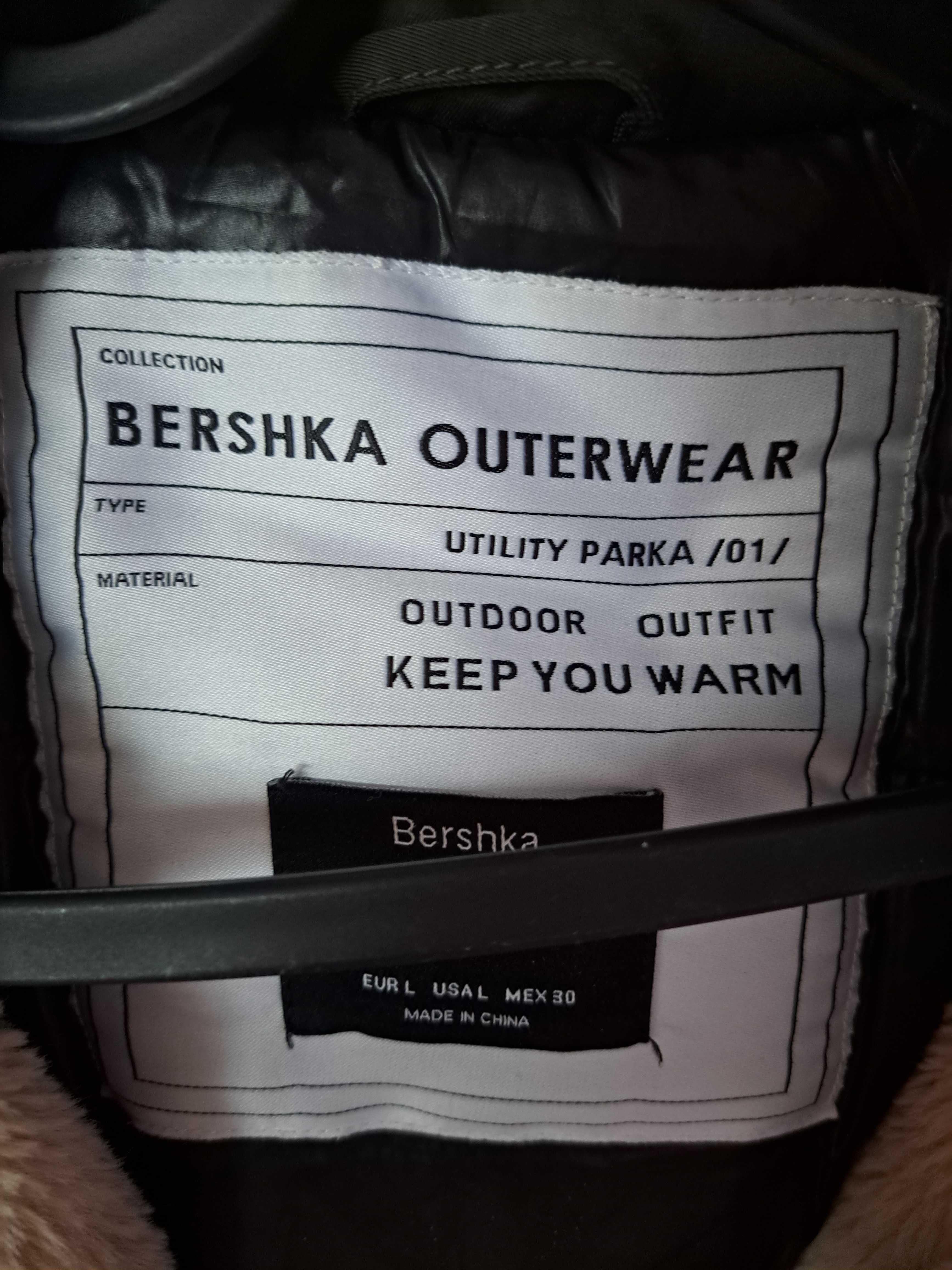 Krutka parka Bershka rozm. L