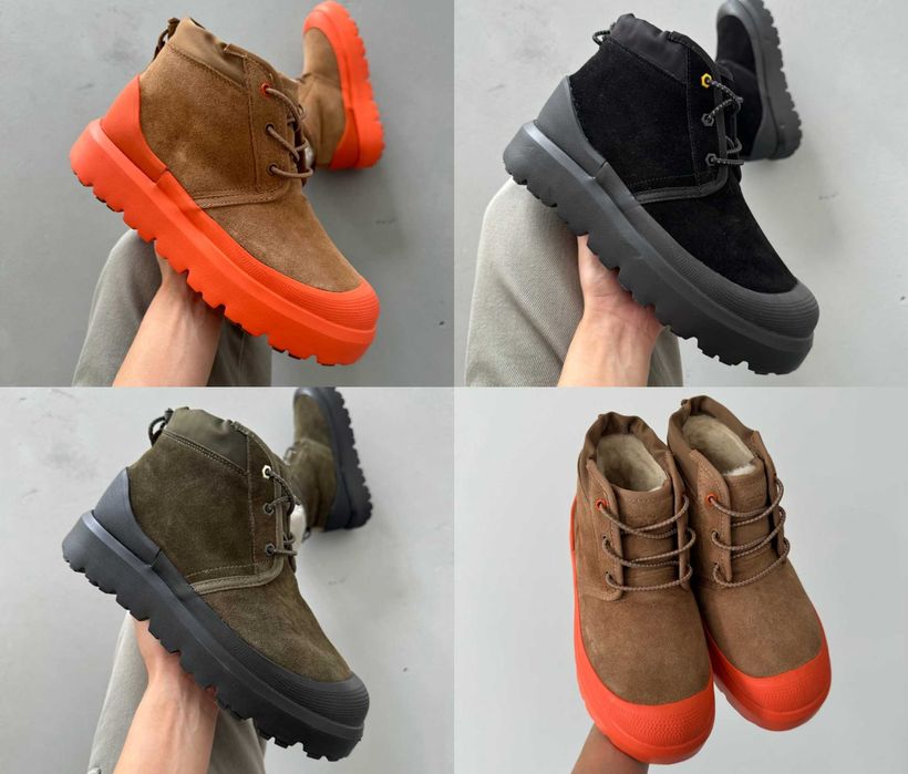 Мужские ботинки UGG Neumel Weather Hybrid 40-45 Натур Замша! Новинка!