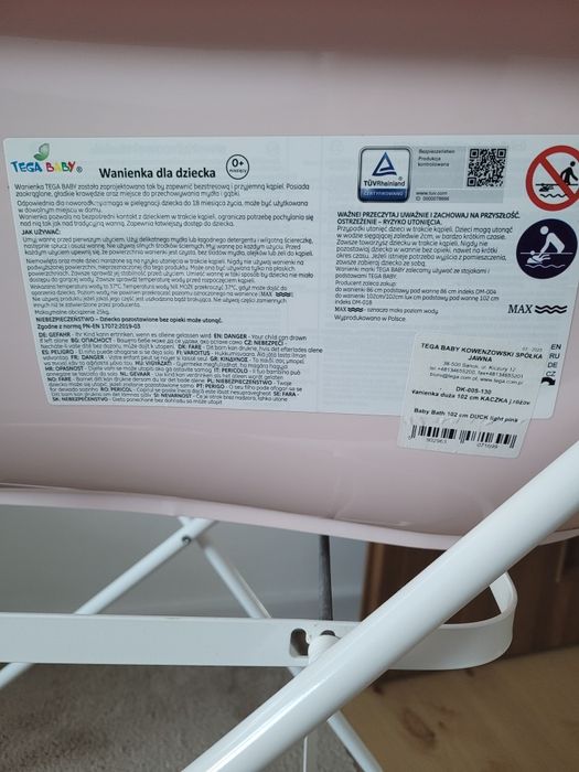 Wanienka ze stelażem
