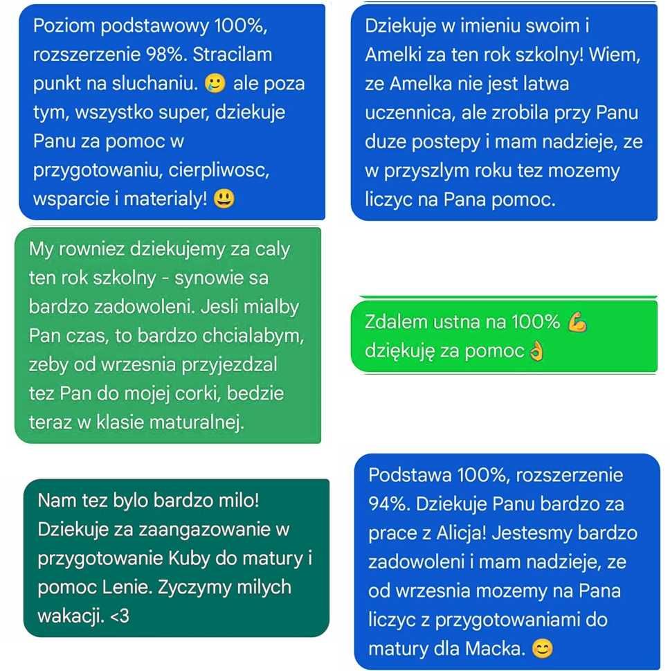Korepetycje z NAUCZYCIELEM, Radom i okolice, z dojazdem, MATURA