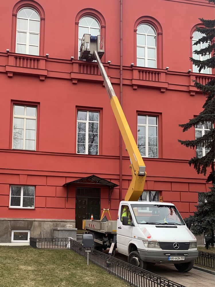 Оренда автовишки 16-22м. Установка, монтаж STARLINK!