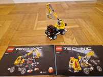 Lego Technic 42031 zestaw żółta ciężarówka z wysięgnikiem