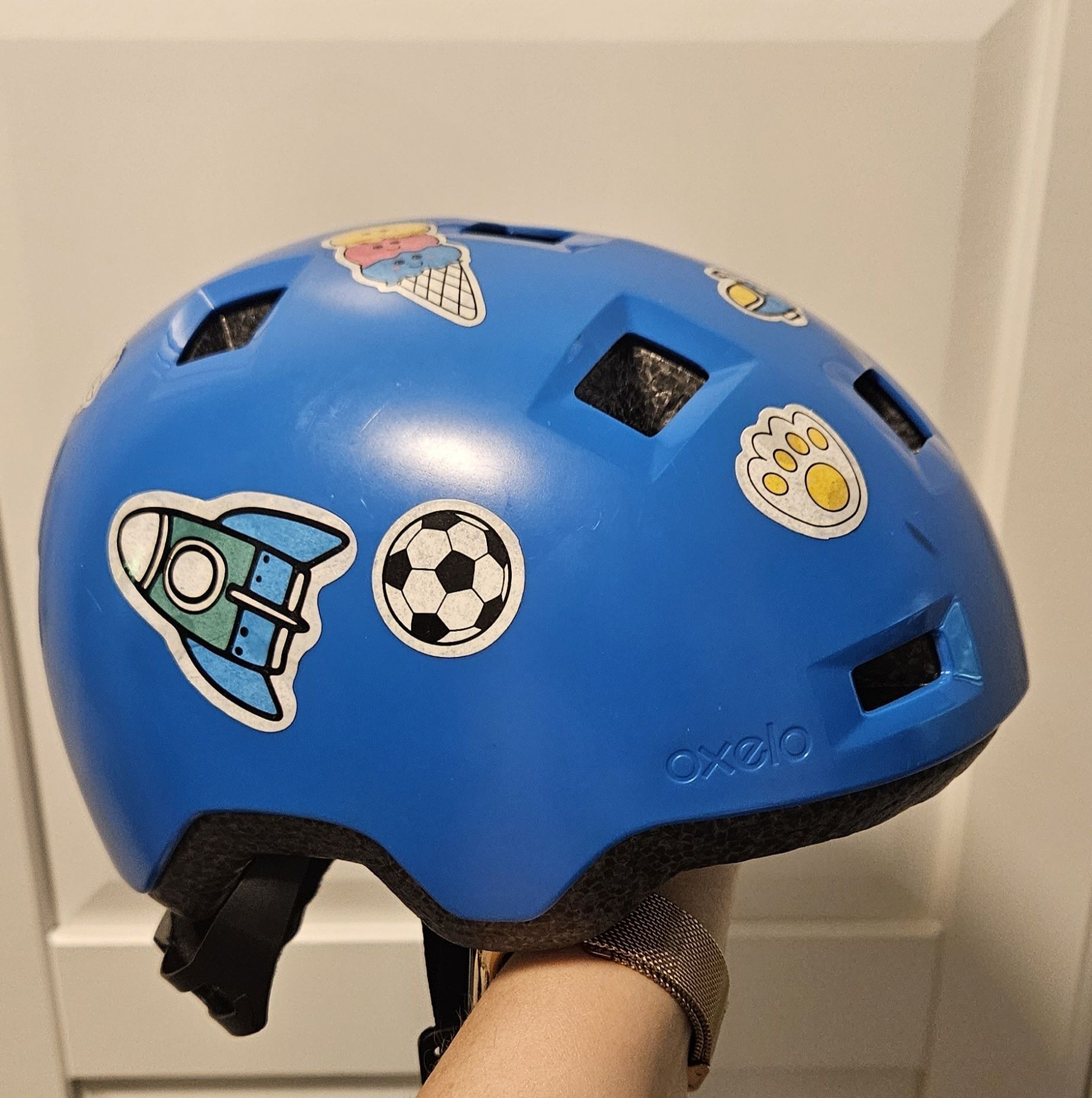 Kask oxelo, decathlon 47-52 cm