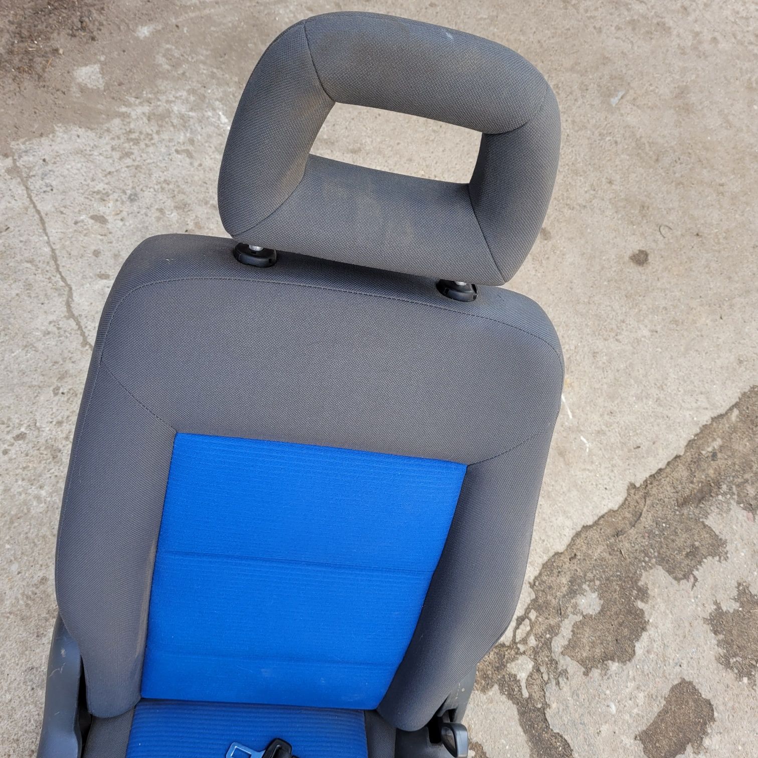 Fotel środkowy tył drugi rząd z isofix vw sharan Alhambra galaxy mk2