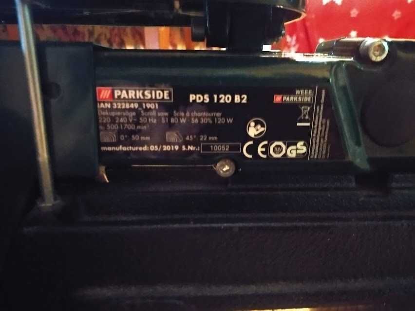 Электрический лобзик Parkside PDS 120