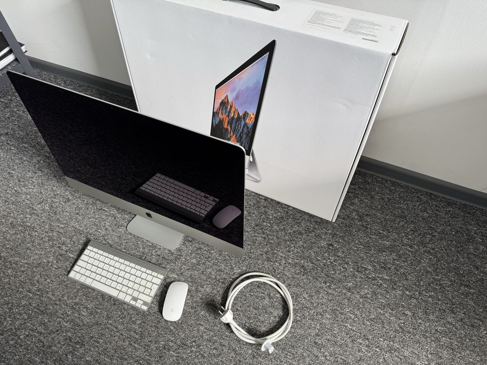iMac 27, 5K, i5/16gb ddr4/Radeon 4GB/1TB SSD jak nowy !