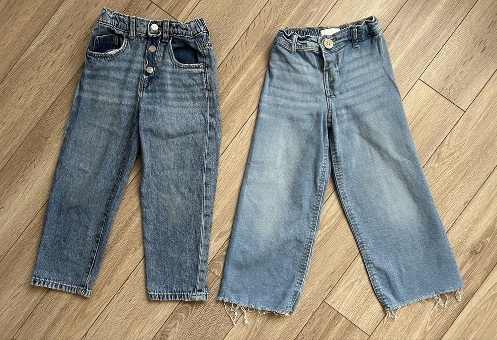 Джинси Zara , нові колекціі , зріст 116, маломірять