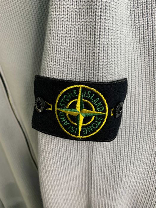 Кардиган STONE ISLAND 526D8 Zip Sweater Sky Blue SI0204-SB