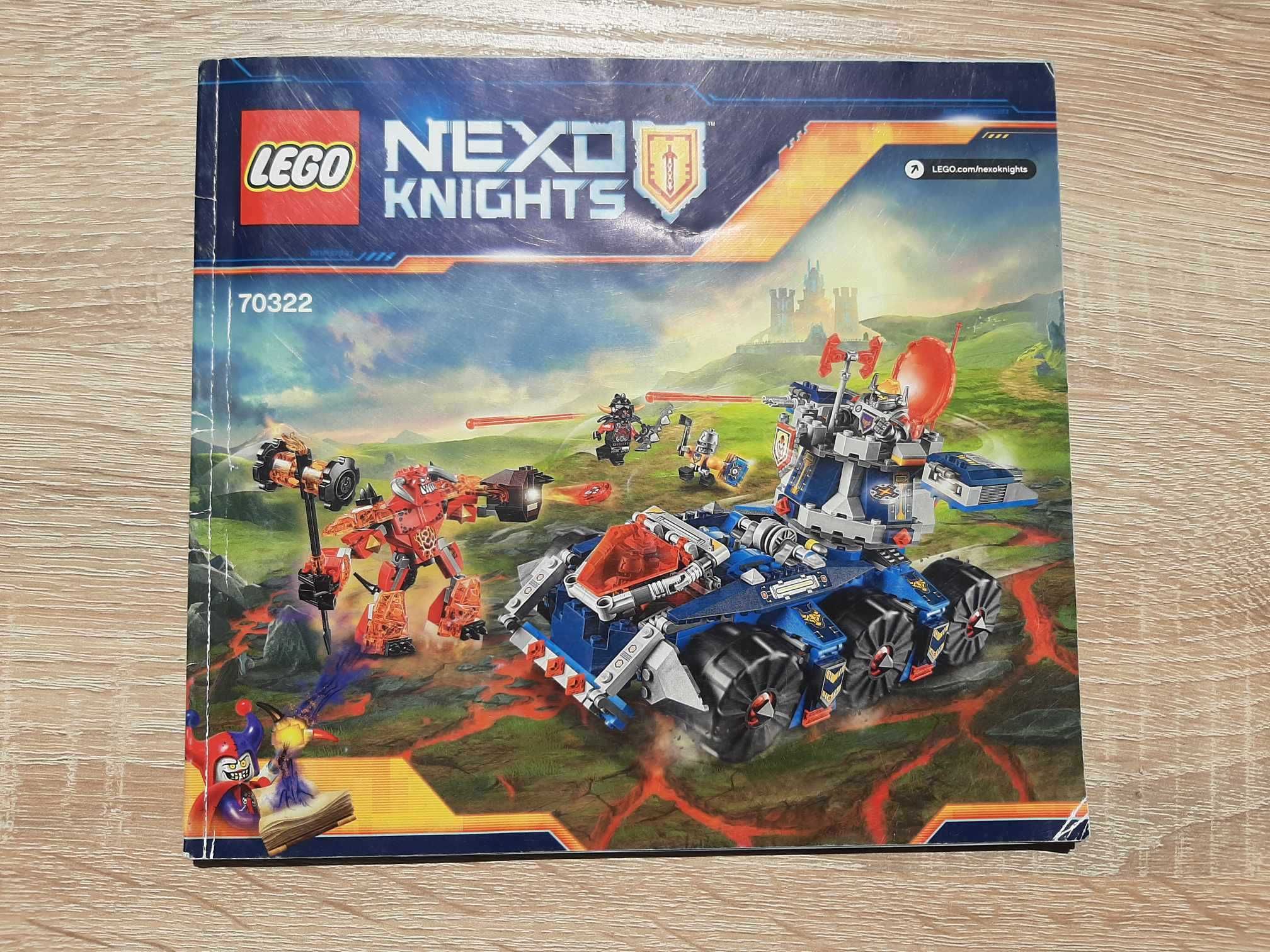 Lego Nexo Knights 70322- Pojazd Axla