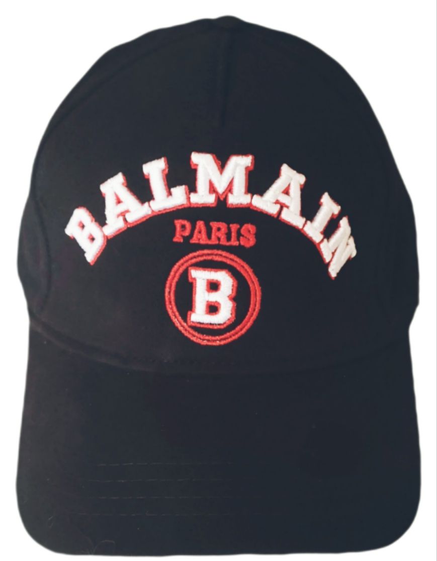 Czapka z daszkiem Balmain Paris bejsbolówka