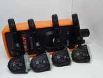 Czujniki ciśnienia opon 4 szt TPMS, OPEL - MADE IN USA + PROGRAMATOR