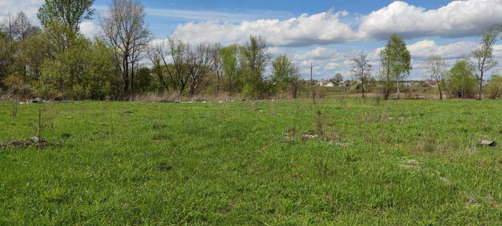 Двохфасадна ділянка 10сот під забудову. Комунікації-550м. ТОРГ. ID:81