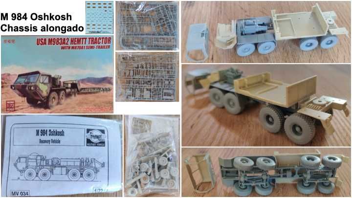 Kits modelismo 1/72 Veículos Militares diversos