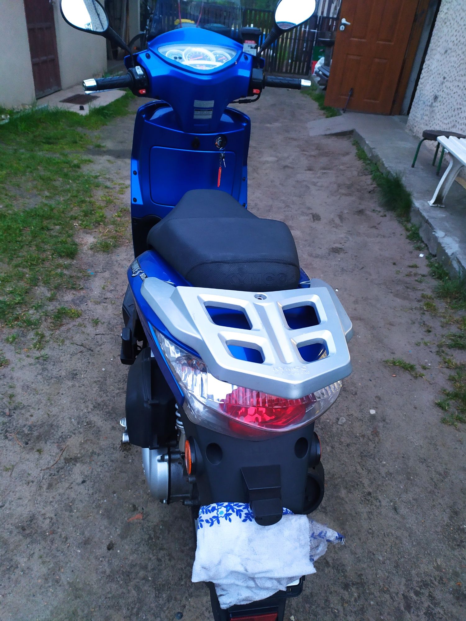 Skuter Motorower 50 2008 rok niebieski