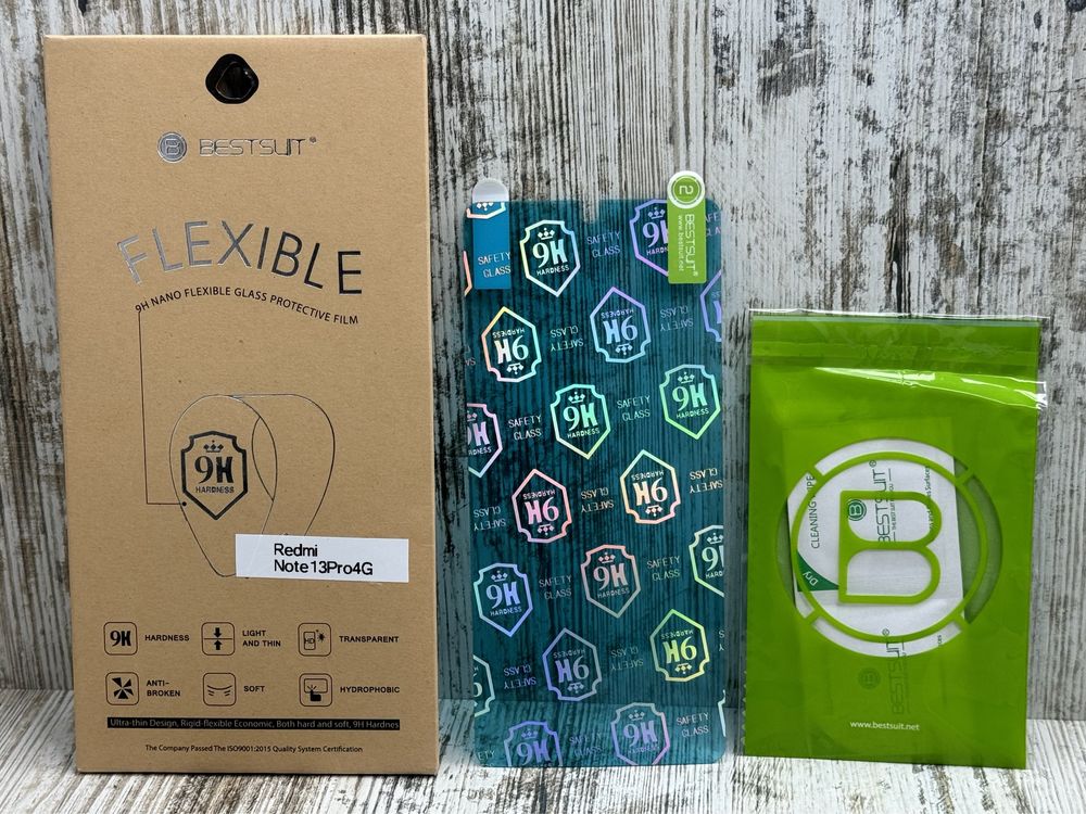 Гибкое стекло BESTSUIT на Xiaomi Redmi Note 13 Pro 4G/ Note 13 Pro 5G