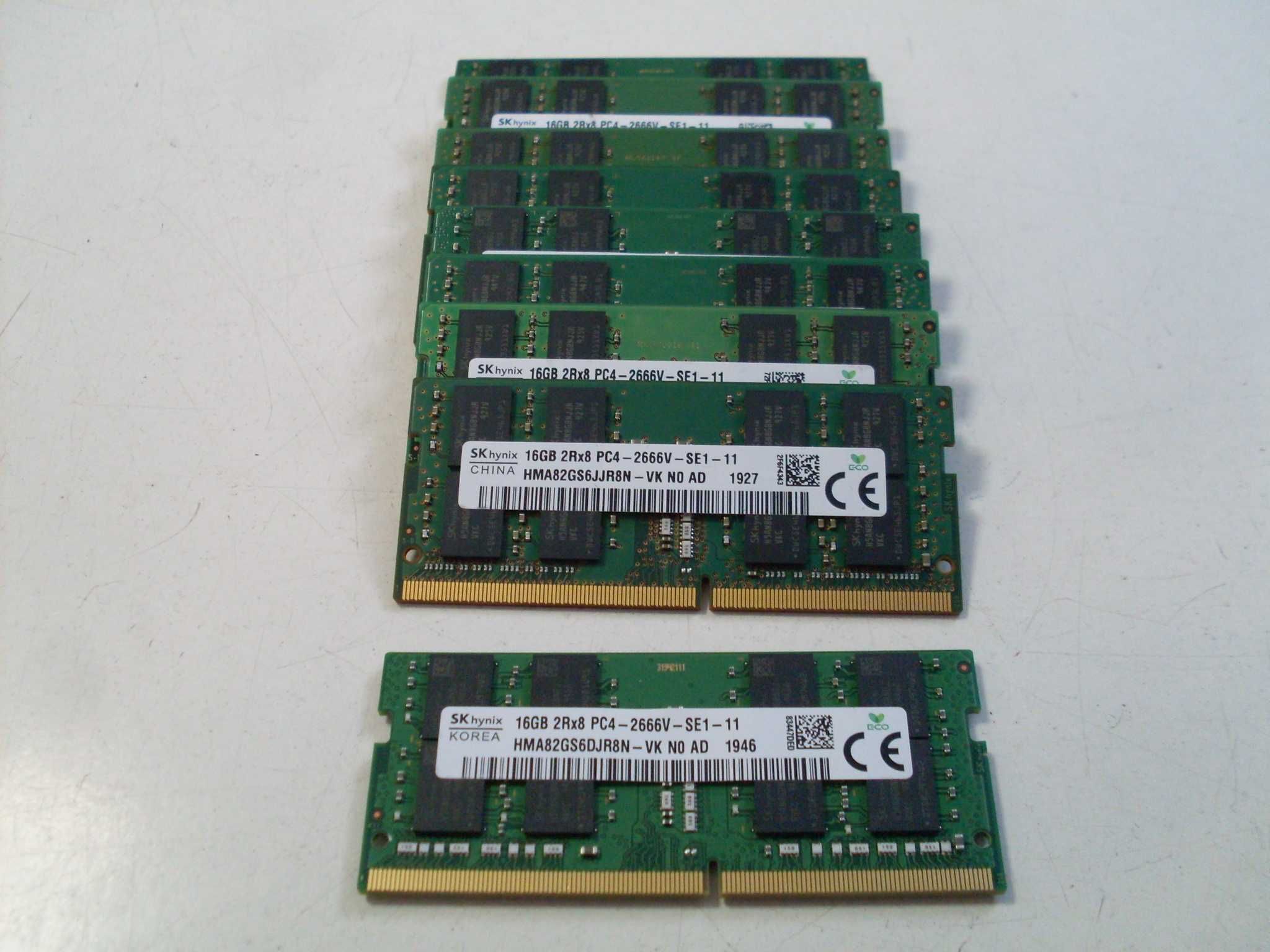 Pamięć RAM 16GB DDR4 do laptopa / laptopowa Hynix 2666 Mhz