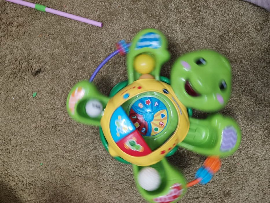 Музыкальная черепаха с шариками twirl and pop turtle Vtech