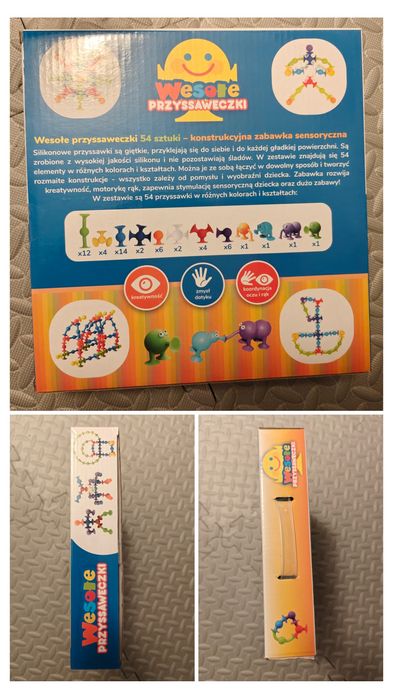 Gry 3+ Sprytne oczko, Wesołe przyssawki