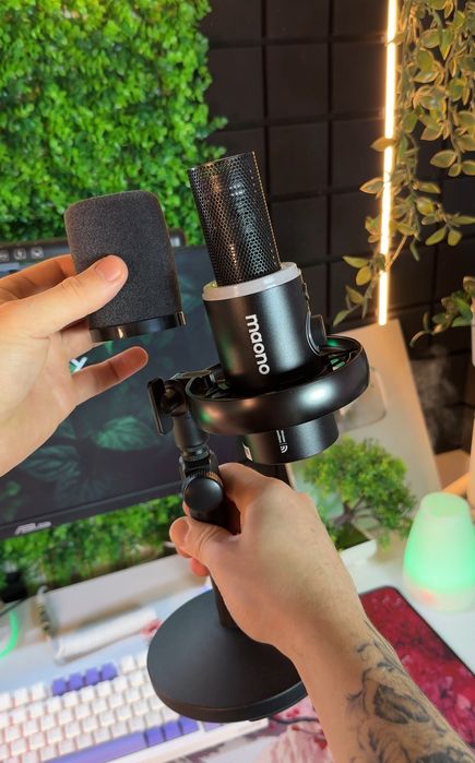 Бездротовий мікрофон Maono pd200w