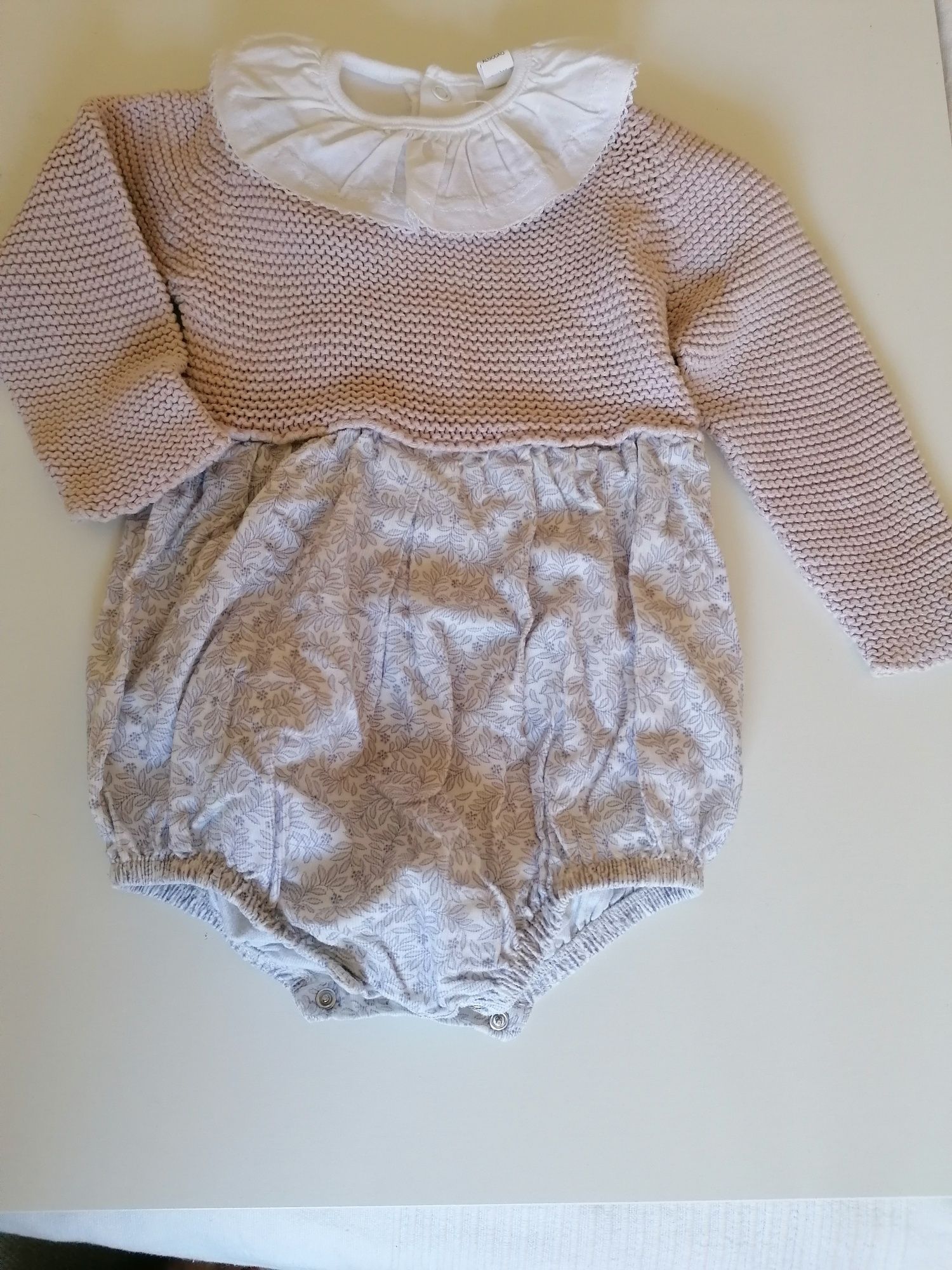 Conjunto Fofo da ZIPPY e body com gola 6/9 meses