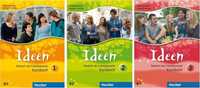 Комплект Ideen 1,2,3 Hueber Kursbuch + Arbeitsbuch