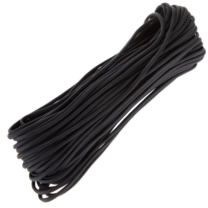 ᴺᴼᵂᴬ ⇒ Najmocniejsza Linka Paracord BSH Czarna 30 metrów Udźwig 250 kg